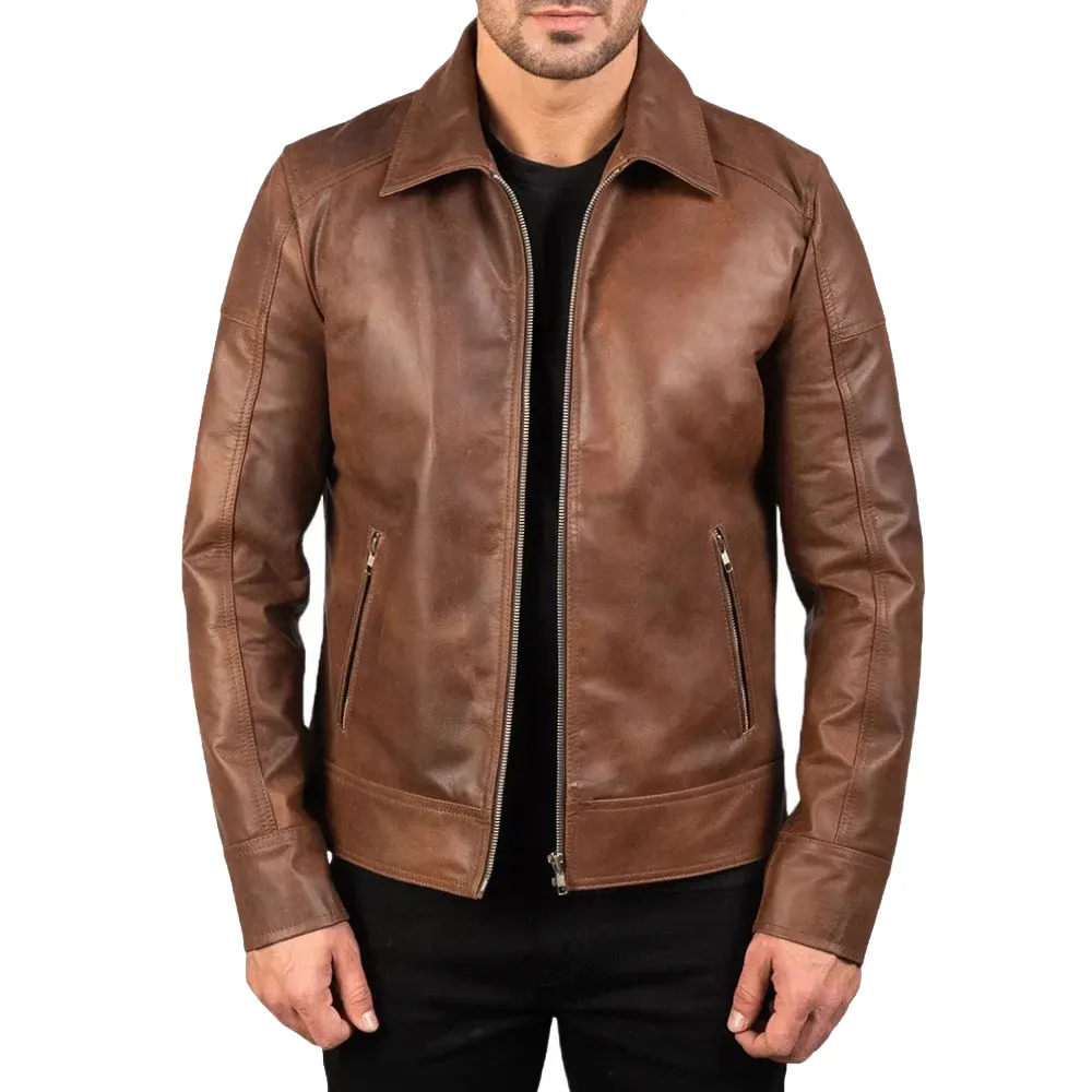 reeves-mens-brown-biker-jacket