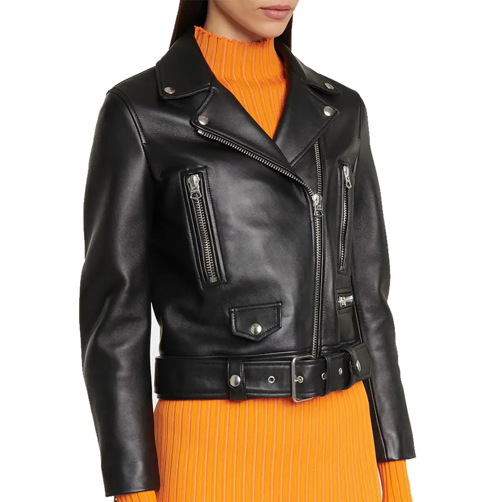 slim-fit-belted-black-leather-jacket-womens