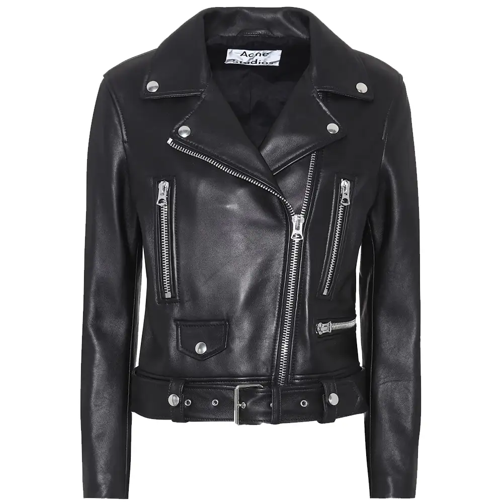 slim-fit-belted-black-motorcycle-leather-jacket-womens