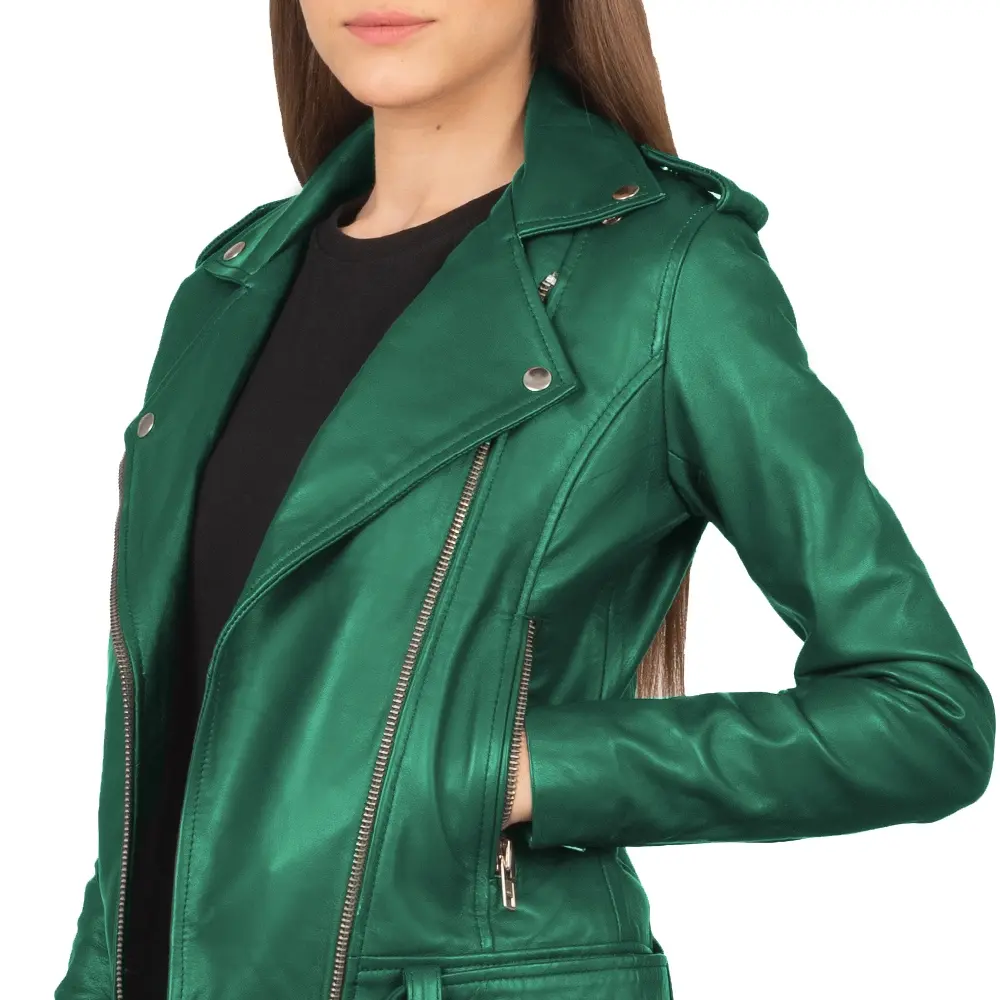 womens-asymmetrical-emerald-green-motorcycle-jacket